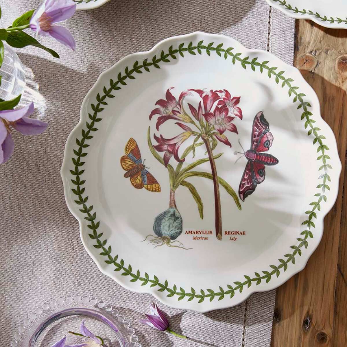 ポートメリオン Portmeirion バリエーション 花柄 掛け時計 27cm ポートメリオン Portmeirion バリエーション 花柄 掛け時計 27cm